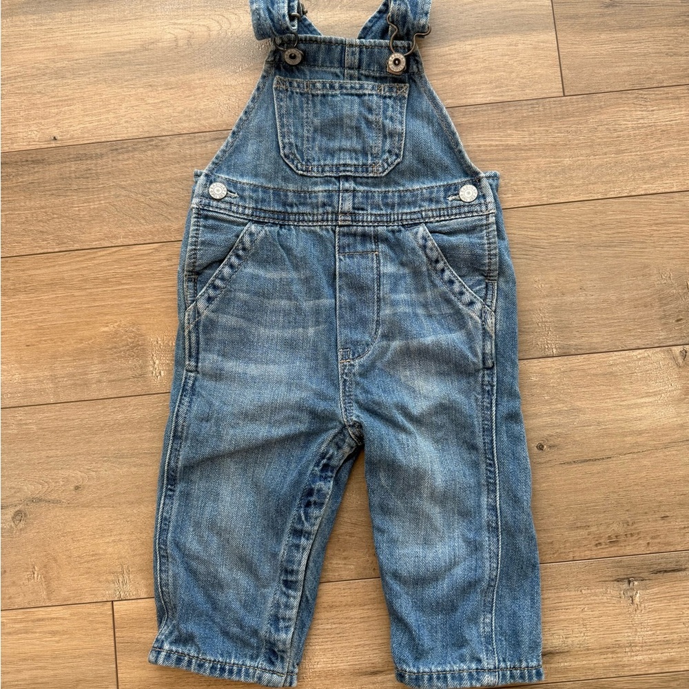 GAP Baby 100% Organic Cotton Denim Overalls